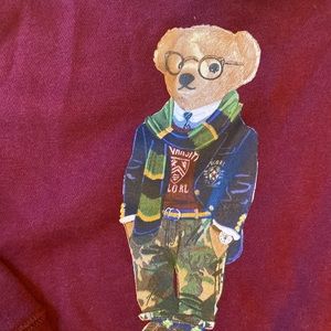 New 3T polo Ralph Lauren Bear sweater